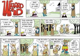 Wizard Of Id For 7 26 2015 Comic Book Collection Political Cartoons Comics