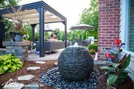 Get free shipping on qualified solar powered freestanding fountains or buy online pick up in store today in the outdoors department. Landscape Ideas Small Space Water Features Aquascape Inc