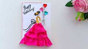 Use these free card making ideas to create handmade greeting cards of all sorts. Beautiful Handmade Birthday Card Birthday Card Idea Youtube