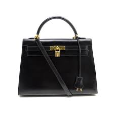 The hermes kelly collection which one would you choose? Sac A Main Hermes Kelly Sellier 32 En Cuir Box Noir