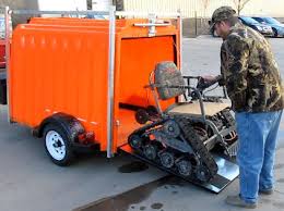 The company has plans to add features to the trailers including an attachable tent enclosure; Yuppie Wagon Enclosed Trailer Pulls Easy In A Rear Ramp Or Swing Open Door