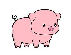 How To Draw A Pig Cartoon Video Step By Step Pictures Join me on facebook or google+ to post your drawings.