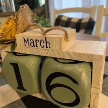 The year 2021 is a common year, with 365 days in total. Diy Dollar Tree Farmhouse Block Calendar In 2021 Diy Dollar Store Crafts Dollar Tree Diy Dollar Tree Diy Crafts