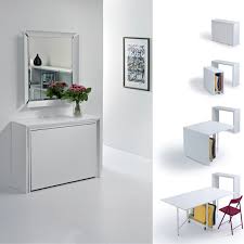 ensemble console dining table hidden chairs space saving dining table folding dining table small apartment interior