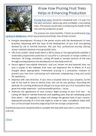 Check spelling or type a new query. Know How Pruning Fruit Trees Helps In Enhancing Production By Eucalyptus Tree Services Issuu