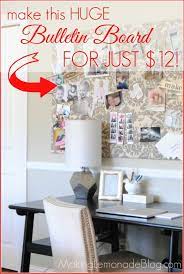 Diy Fabric Covered Bulletin Board Making Lemonade Diy Bulletin Board Fabric Covered Bulletin Board Diy Organization