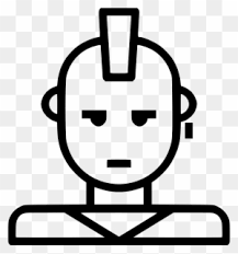 The band posters and album covers he dug showed an appreciation for movements such as art nouveau and pop art and painters like bosch. Punk Rock Kid Human Male Comments Coloring Book Free Transparent Png Clipart Images Download