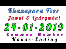 Khanapara Teer 24 01 2019 Common Number Juwai Ladrymbai