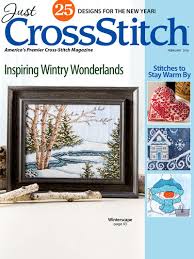 No color chart available, just use the pattern chart as your color guide. Just Crossstitch Magazines Just Crossstitch Jan Feb 2016