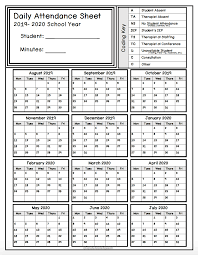 Keep Track Of Attendance With This Simple Form Attendance Sheet Student Attendance Sheet Attendance Tracker