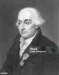 Antique Portrait Of William Cumberland Cruikshank Stock Illustration