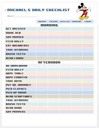 Daily Routine Chart For Kids The Organized Mom