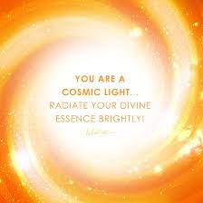 'the essence of greatness is neglect of the self.' Quote You Are A Cosmic Light Radiate Your Divine Essence Brightly Vibrations Quotes Light Quotes Healing Quotes
