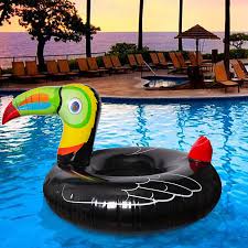 Maybe you would like to learn more about one of these? Buy Geefuun Tropical Toucan Inflatable Pool Float Ride On Beach Swimming Ring Hawaiian Luau Themed Water Toys Party Supplies For Kids Adults Online In Turkey B085zknb1f