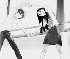 Anime Couple Pictures Black And White Pin On Anime Art