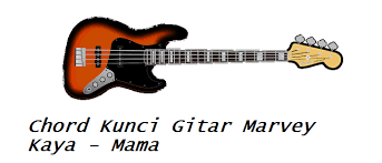 Chord Kunci Gitar Marvey Kaya Mama Calonpintar Com