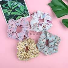 Ada sesuatu terlekat di paruh saya. English Style Scrunchies Getah Rambut Shopee Malaysia