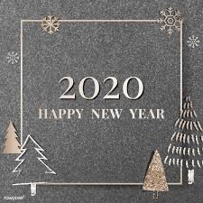 Download Premium Vector Of New Year Gold Frame Social Template Vector Newyear Social Templates Christmas Frames