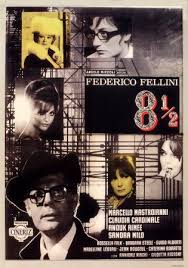 Federico Fellini S 8 1 2 1963 Movie Posters Movie Posters Vintage Cinema Posters