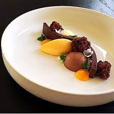 Add chocolate cut into bits. Sea Buckthorn Panna Cotta With Chocolate Bavaroise Flexi Ganache Sea Buckthorn Cream Sorrel Fried Chocolate By Kkousted D Food Beautiful Food Desserts