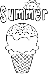 Make instant ice cream at home without equipment using frozen bananas. Summer Ice Cream Coloring Page Free Printable Coloring Pages For Kids