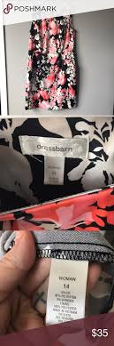 Dressbarn Pocket Spring Sleeveless Dress Size 14 Has Pockets Sleeveless Hidden Zipper In Back Great Condition Dressbarn Dresses Size 14 Dresses Size 14 Dress Barn Dresses