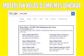 Download materi tik kelas 7 kurikulum 2013 pdf. Materi Pelajaran Tik Kelas 9 Smp Mts Semester 1 2