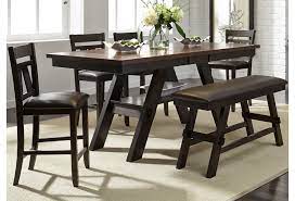 Standard furniture is a local furniture store, serving the birmingham, huntsville, hoover, decatur, alabaster, bessemer, al area. Liberty Furniture Lawson 6 Piece Gathering Table Set Wayside Furniture Table Chair Set With Bench