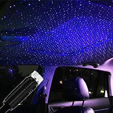 Usb Star Projector Night Light Romantic Car Galaxy Projector Light Car Interior Lights Car Roof Decoratio Roof Decoration Interior Lighting Star Night Light
