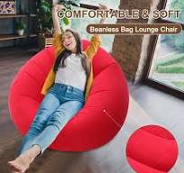 Amazon.com: Realspring Inflatable Bean Bag Chairs for Adult ...