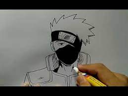 To explore more similar hd image on pngitem. Cara Menggambar Kakashi Dengan Waktu Normal Youtube