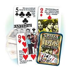 If you can ace this general knowledge quiz, you know more t. 60th Birthday Or 60th Flickback 1959 Trivia Playing Cards Standard Playing Card Decks Toys Games Drpishghadam Com