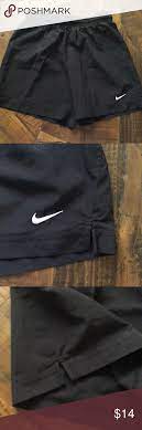 Nike Black Drawstring Shorts Size M 10 12 Youth Drawstring Shorts Black Nikes Black Nike Shorts
