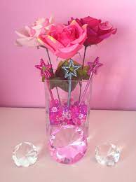 Diy Disney Princess Room Decor Diy Girl Room Decor Fake Flowers And Magic Wands With Jewel Table Princess Room Decor Diy Princess Room Disney Princess Room