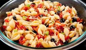 Seashell Pasta Salad Hendrickson S Seashell Pasta Recipe Pasta Salad Shell Pasta Salads