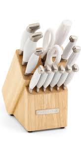 There S Nothing More Winter Chic Than Frosted Pearl Cutlery Kitchenaid Knife Set Kitchenaid Knife Set Kitchen Aid Kitchen Knives