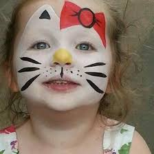 pin by شما المرزوقي on الرسم على الوجوه hello kitty face paint face painting face painting halloween