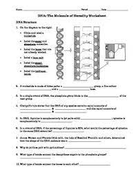 This Is An Activity Over Dna The Molecule Of Heredity Worksheet This Is A Good Introduction To Dna Replicatio Dna Worksheet Dna Activities Biology Worksheet