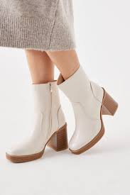 Faith wide shop fit ankle boots