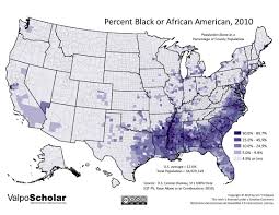 States, the state capitals, major cities, interstate highways, railroads, and the location of the busiest us airports. 01 04 Percent Black Or African American 2010 By Jon T Kilpinen
