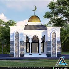 Gambar model teras mushola minimalis. Desain Masjid Minimalis Modern Cek Bahan Bangunan