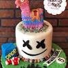Hope you guys enjoy this marshmello face. Marshmello Fortnite Birthday Cake