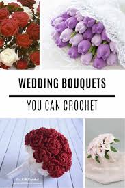 Your bouquet deserves baseballs, buttons, and butterflies. Gorgeous Crochet Wedding Bouquets That Will Never Wilt
