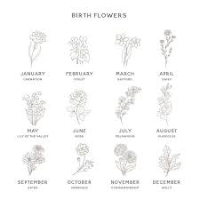 According to the language of flowers, introduced to england in the early 18th century by mary wortley montague, flowers had meanings.each month has a symbolic flower whose characteristics may be. Personalised Birth Flower Crystal Cut Gin Glass