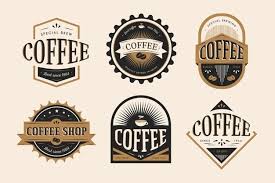 Download Coffee Shop Retro Logo Set Retro Logo Logo Set Coffee Shop