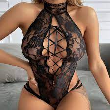 Hot Sexy Black Costume Fantasy Lingerie Bodysuit Porn Baby doll Dress  Erotic | eBay