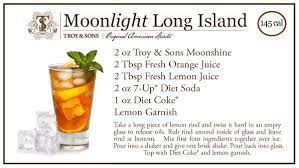 Moonlight Long Island Recipe Moonshine Recipes Light Drink Recipes Homemade Drinks