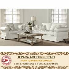 Jual Set Sofa Tamu Minimalis Jati Terbaru Alverta Terbaru
