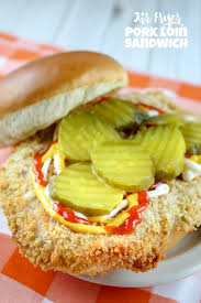 How to make a pork tenderloin sandwich. Air Fryer Iowa Breaded Pork Tenderloin Sandwiches The Food Hussy