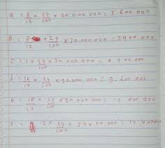 Maybe you would like to learn more about one of these? Pak Adi Meminjam Uang Di Bank Sebesar Rp 30000000 Dengan Bunga 24 Pertahun Tentukan Bunga Yang Brainly Co Id